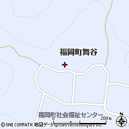 富山県高岡市福岡町舞谷1710周辺の地図