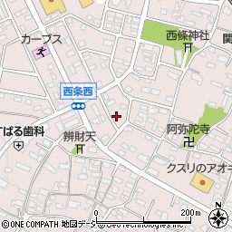 長野県中野市西条1156周辺の地図