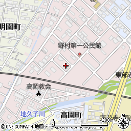 富山県高岡市野村209-6周辺の地図