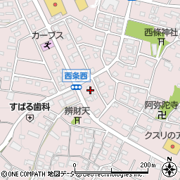 長野県中野市西条1139周辺の地図