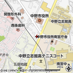 石沢クリーニング店南宮店周辺の地図