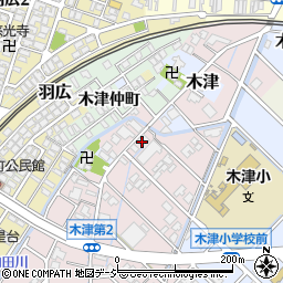 富山県高岡市第二木津323周辺の地図