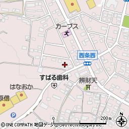 長野県中野市西条1335周辺の地図