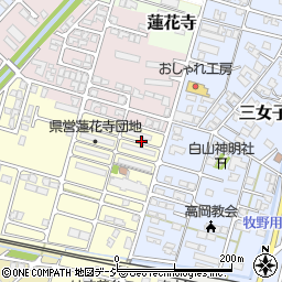富山県高岡市蓮花寺中部659周辺の地図