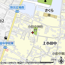 小田中神社周辺の地図