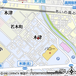 富山県高岡市木津458-65周辺の地図