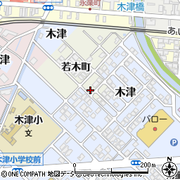 富山県高岡市木津458-36周辺の地図