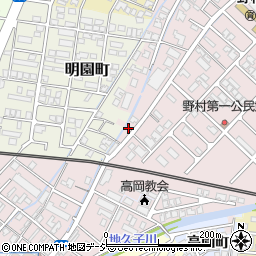 富山県高岡市野村306周辺の地図