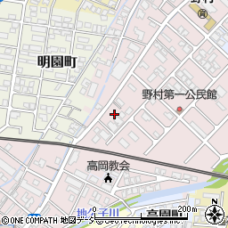 富山県高岡市野村221周辺の地図