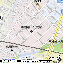 富山県高岡市野村205周辺の地図