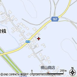栃木県さくら市金枝935-1周辺の地図