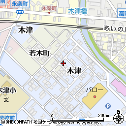 富山県高岡市木津458-67周辺の地図