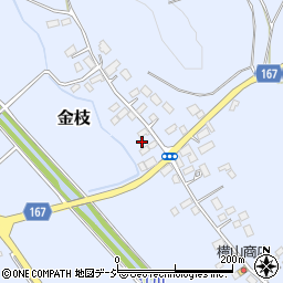 栃木県さくら市金枝941周辺の地図