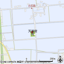 石政公民館周辺の地図