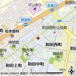 富山県高岡市和田11周辺の地図