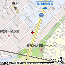 富山県高岡市野村143周辺の地図