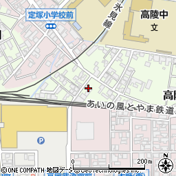 共同作業所憩いの家周辺の地図