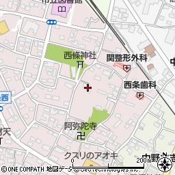 長野県中野市西条986周辺の地図