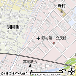 富山県高岡市野村225周辺の地図