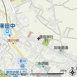 山ノ内米穀湯田中店周辺の地図