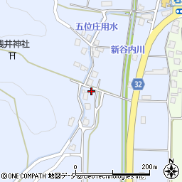 富山県高岡市福岡町赤丸1306-1周辺の地図