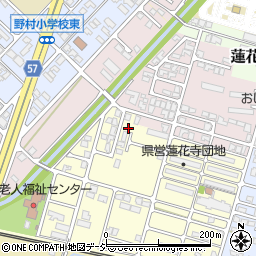 富山県高岡市蓮花寺中部602-3周辺の地図