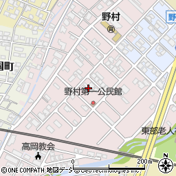 富山県高岡市野村202周辺の地図