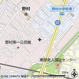 富山県高岡市野村168周辺の地図