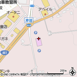 ダイナム栃木今市店周辺の地図