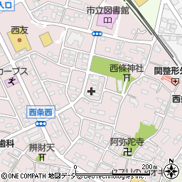 長野県中野市西条1058周辺の地図
