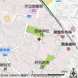 長野県中野市西条1045周辺の地図