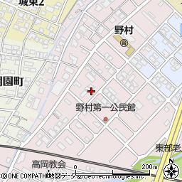 富山県高岡市野村231周辺の地図