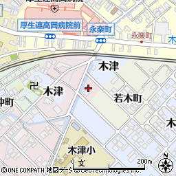 富山県高岡市木津430周辺の地図