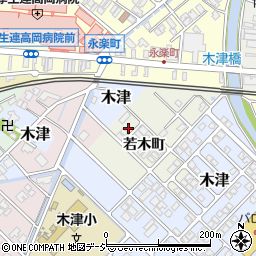 富山県高岡市木津436周辺の地図