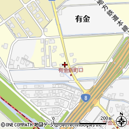 富山県滑川市上梅沢46-4周辺の地図