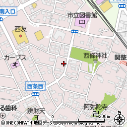 長野県中野市西条1172周辺の地図