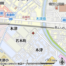 富山県高岡市木津456周辺の地図