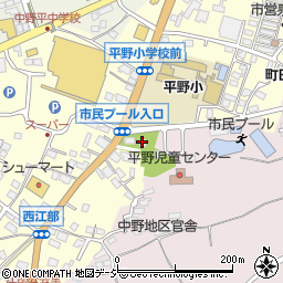 西江部神社周辺の地図