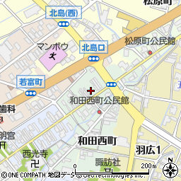 山本畳店周辺の地図