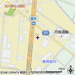 鴻池運輸株式会社　富山営業所周辺の地図