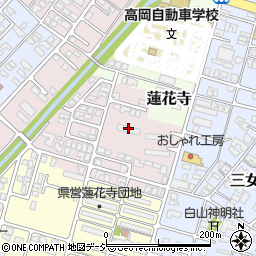 ベレクレール蓮華寺周辺の地図