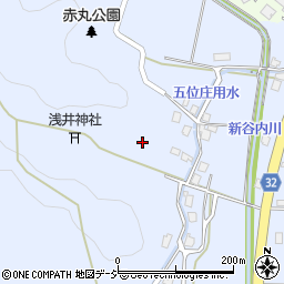 富山県高岡市福岡町赤丸5426周辺の地図