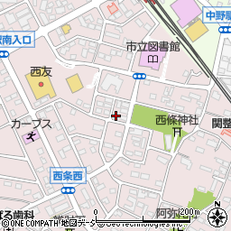 長野県中野市西条1183周辺の地図