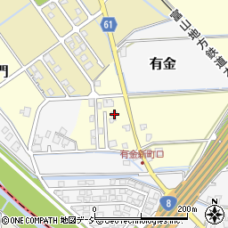 富山県滑川市上梅沢53-6周辺の地図