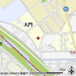 富山県滑川市大門3周辺の地図