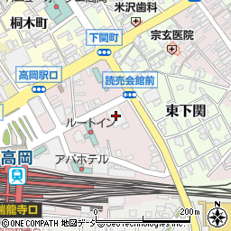 読売新聞東京本社北陸支社事業周辺の地図