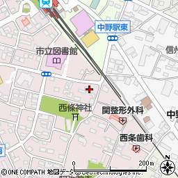 長野県中野市西条1020周辺の地図