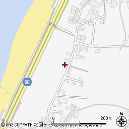 石川県かほく市松浜ニ周辺の地図
