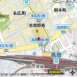 マルコ株式会社　高岡店周辺の地図