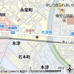 富山県高岡市永楽町3-7周辺の地図